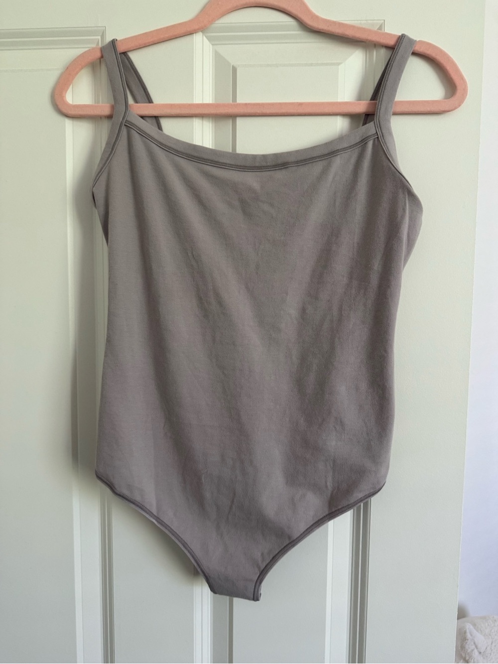 SKIMS GrayPurple Tank Bodysuit